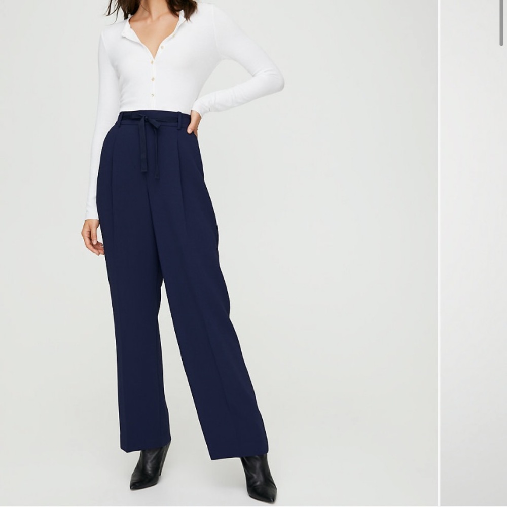 Aritzia WILFRED Jacqueline Pant - Black